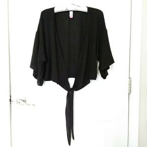 🌟Black Crop Shrug